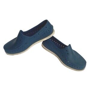 NATIVE Howard Boat Shoes Kids Size 12 Blue Loafer Slip-on Comfort Sugar Rite